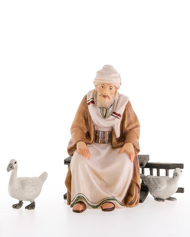 Nazarene Shepherd Sitting without Cage
