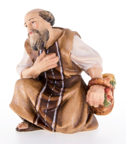 Nazarene Shepherd Kneeling with Basket