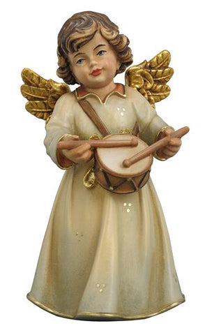 Bell Angel - Standing with Drum - Original Glockenengel by PEMA