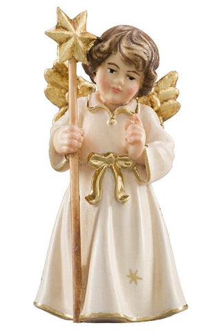 Bell Angel - Standing with Star - Original Glockenengel by PEMA