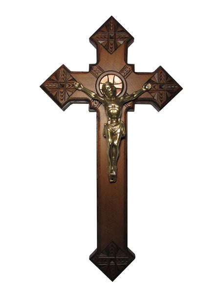 Ukrainian Wall Crucifix - 12.5
