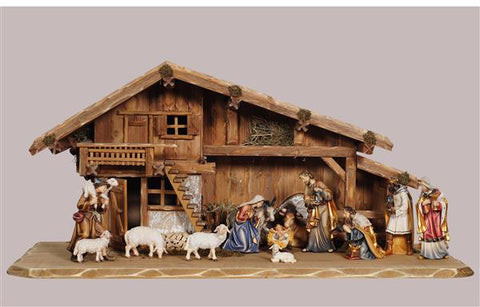 14 Piece Heimat Stable - Kostner Nativity Set