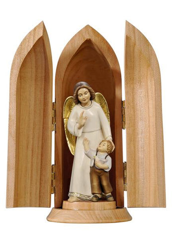 Guardian Angel with Boy - Modern in Niche