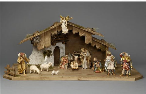 Rainell 15 Piece Nativity Set by PEMA Woodcarvings