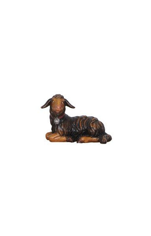 Rainell Black Lamb Lying Looking Left