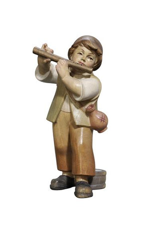 PEMA Boy with Flute - Watercolor