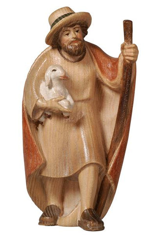 PEMA Shepherd with Stick and Lamb - Watercolor