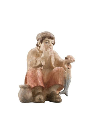 PEMA Boy with Fish - Watercolor