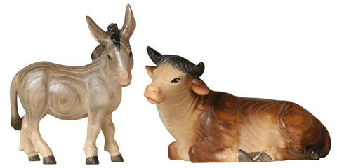 PEMA Ox Lying and Donkey - Watercolor