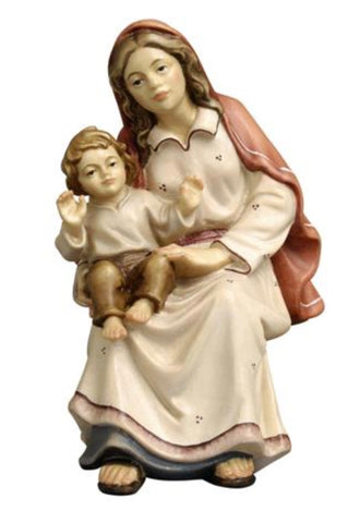 Kostner Shepherdess sitting with Child