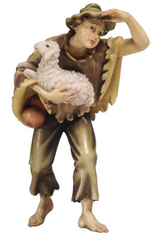 Kostner Boy with Sheep in his Arm