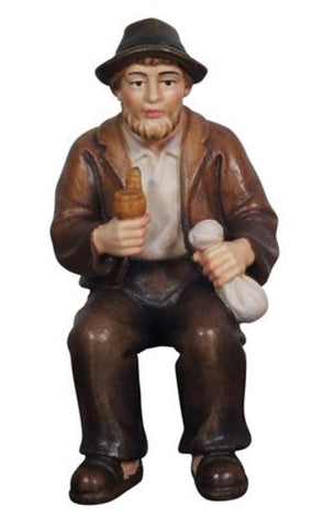 Kostner Grandpa with Pipe