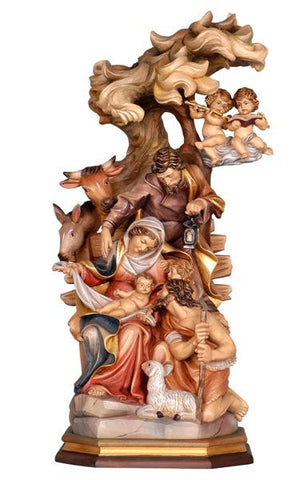 5" - 34" Raffaelo Nativity by PEMA Woodcarvings - Blockkrippen