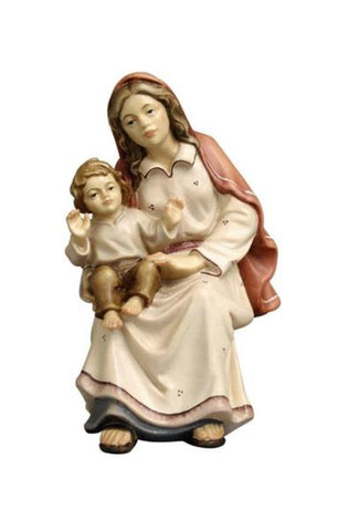Heimatland Shepherdess sitting with child
