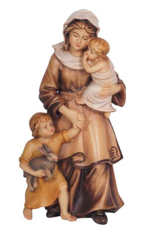 Heimatland Shepherdess with children
