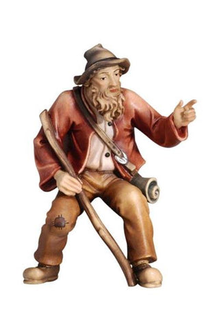 Heimatland Shepherd sitting-pointing