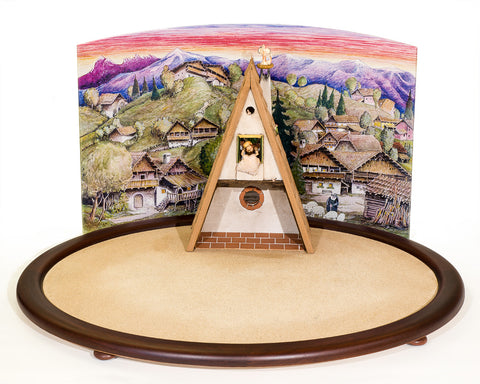 Kastlunger Scenic background with stable STG