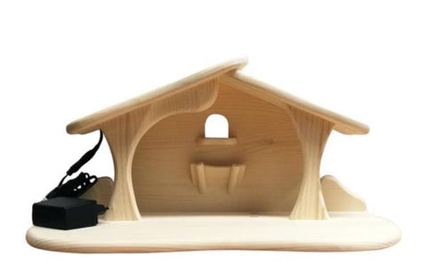 Luna Stable with Window and LED Lighting