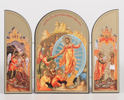 New Life in Christ - Resurrection Triptych