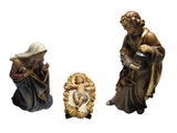 6 Piece PEMA Kostner Nativity Set - Hand Painted - 4"-10"