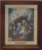 Holy Family in Stable - Nativity Icon