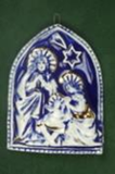 Ceramic Holy Family Ornament - Large