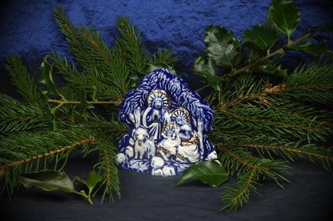 Miniature Ceramic Nativity Scene - Version 2