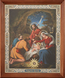 Shepherds Worship the Infant Jesus Icon