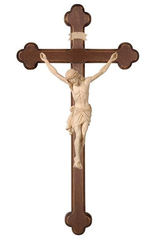 11" - 75" Hand Carved Baroque Style Crucifix, Siena Corpus