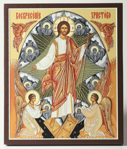 3D Resurrection Icon #2 - Three Dimensional Embossing