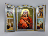 Virgin Mary triptych