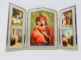 Virgin Mary triptych