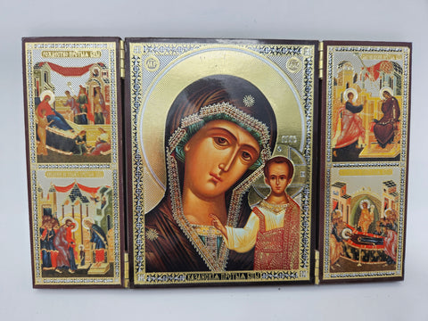 Life of Mary Triptych