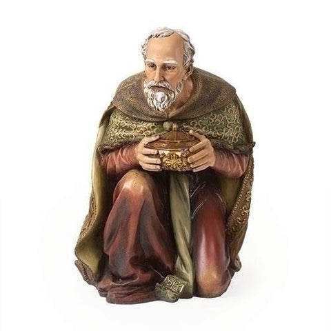 39" Outdoor Nativity - Kneeling King by Joseph's Studio