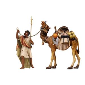 Kostner Camel driver with camel with luggage