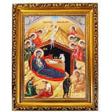 Infant Jesus in the Manger - Nativity Icon