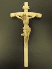 PEMA Leonardo Style- Small Natural Wood Carved Crucifix