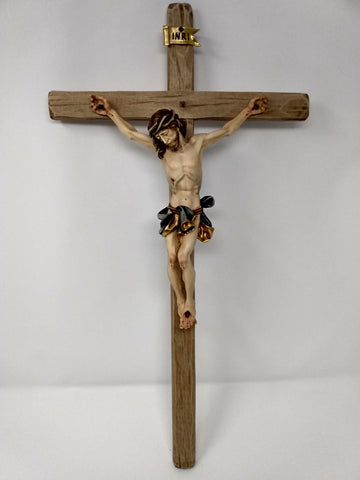 Baroque crucifix by Salcher Werner