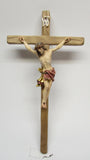 Alpen Crucifix from Oberammergau on straight cross