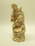 Holy Family Block Nativity - #2810 by Salcher Woodcarvings - Hand Crafted