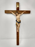 Rustic Dolomite crucifix by Salcher Werner