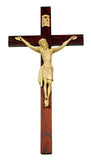 Slovakian Handcrafted Crucifix – Linden Wood Corpus on Oak Cross