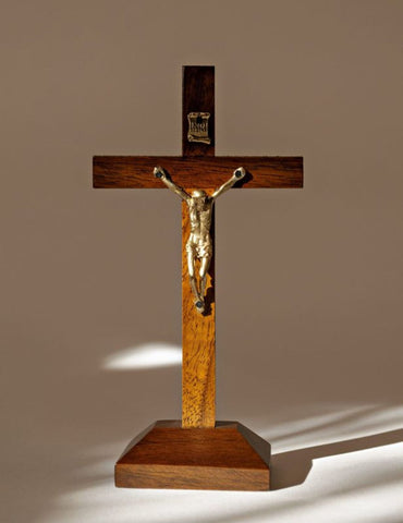 6" Desktop Crucifix - Hand Made in Ukraine