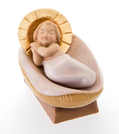 LEPI Infant Jesus with Cradle (2 pieces) - Gloria Nativity