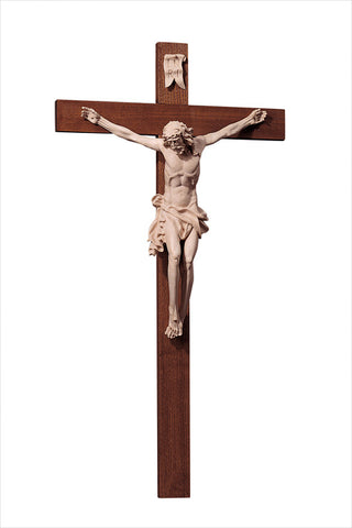 Wooden Crucifix of Boehmen by LEPI Woodcarvings