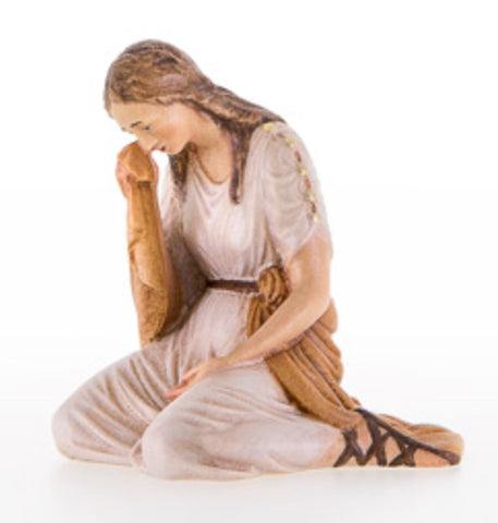 Maria Magdalena at the Cross - Passion Woodcarving