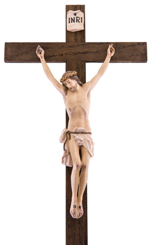 Christ at Calvary - Passion Woodcarving