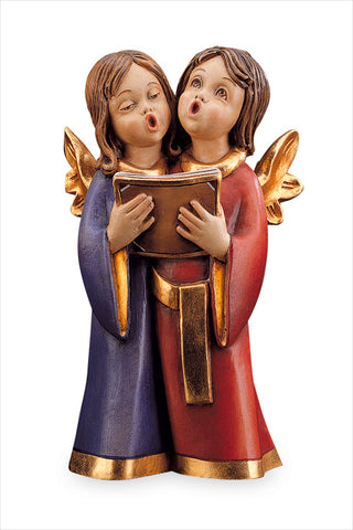 Singing Angels Pair - LEPI Woodcarvings