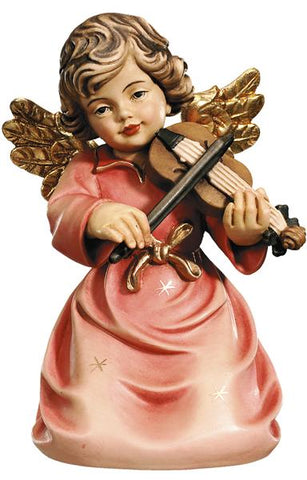 Bell Angel - Kneeling with Violin - Original Glockenengel by PEMA