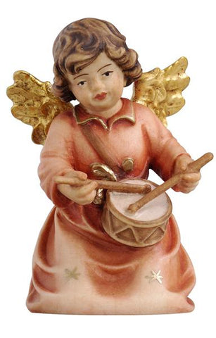 Bell Angel - Kneeling with Drum - Original Glockenengel by PEMA